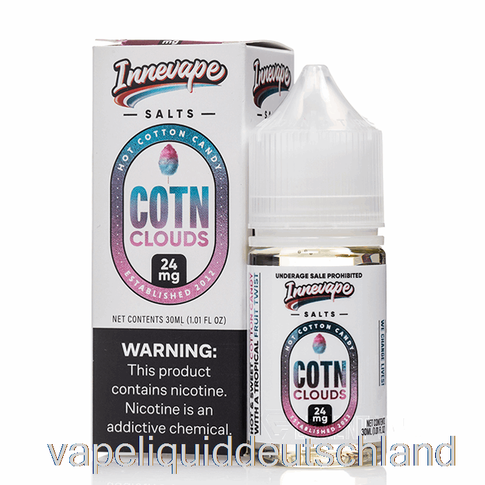 Cotn Clouds Salts – Innevape E-Liquids – 30 Ml 50 Mg Vape-Flüssigkeit